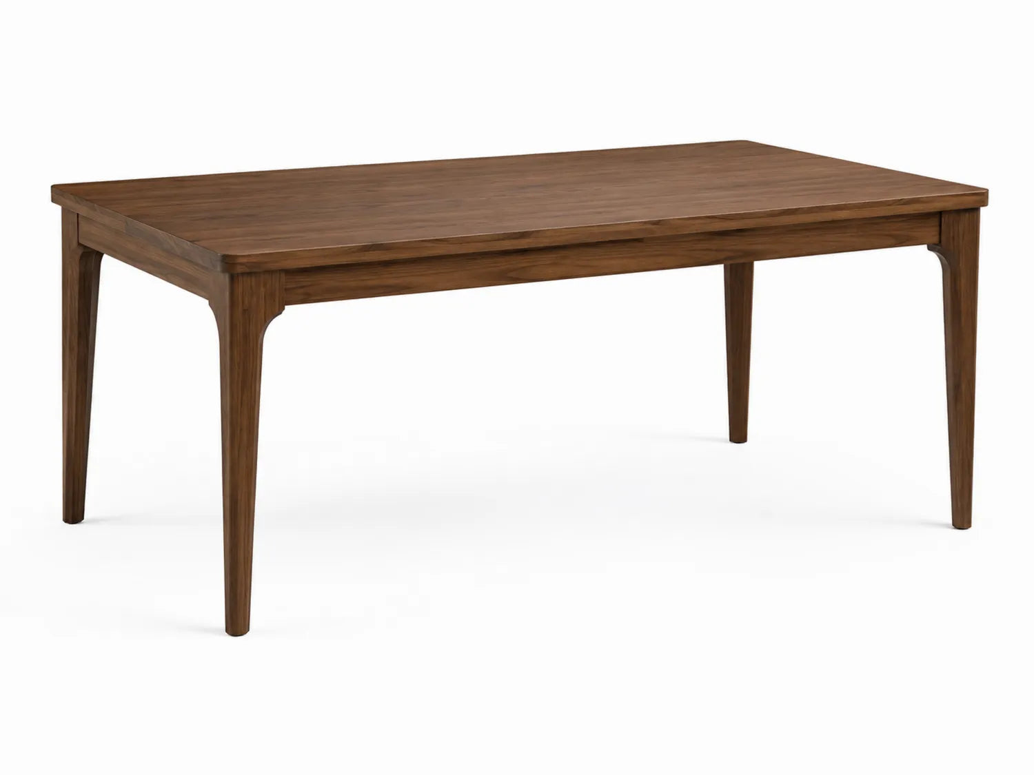 Table à manger en bois noyer 180x90x75 cm