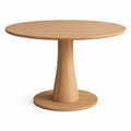 Table ronde en chêne massif 120cm